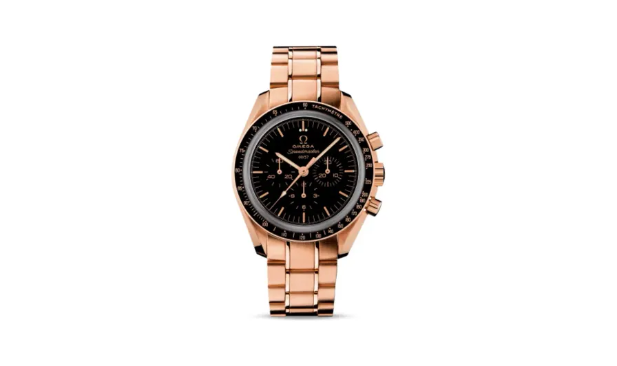 Omega Speedmaster Moonwatch Anniversary Red Gold