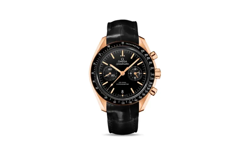 Omega Speedmaster Moonwatch Co-Axial Orange Gold / Black