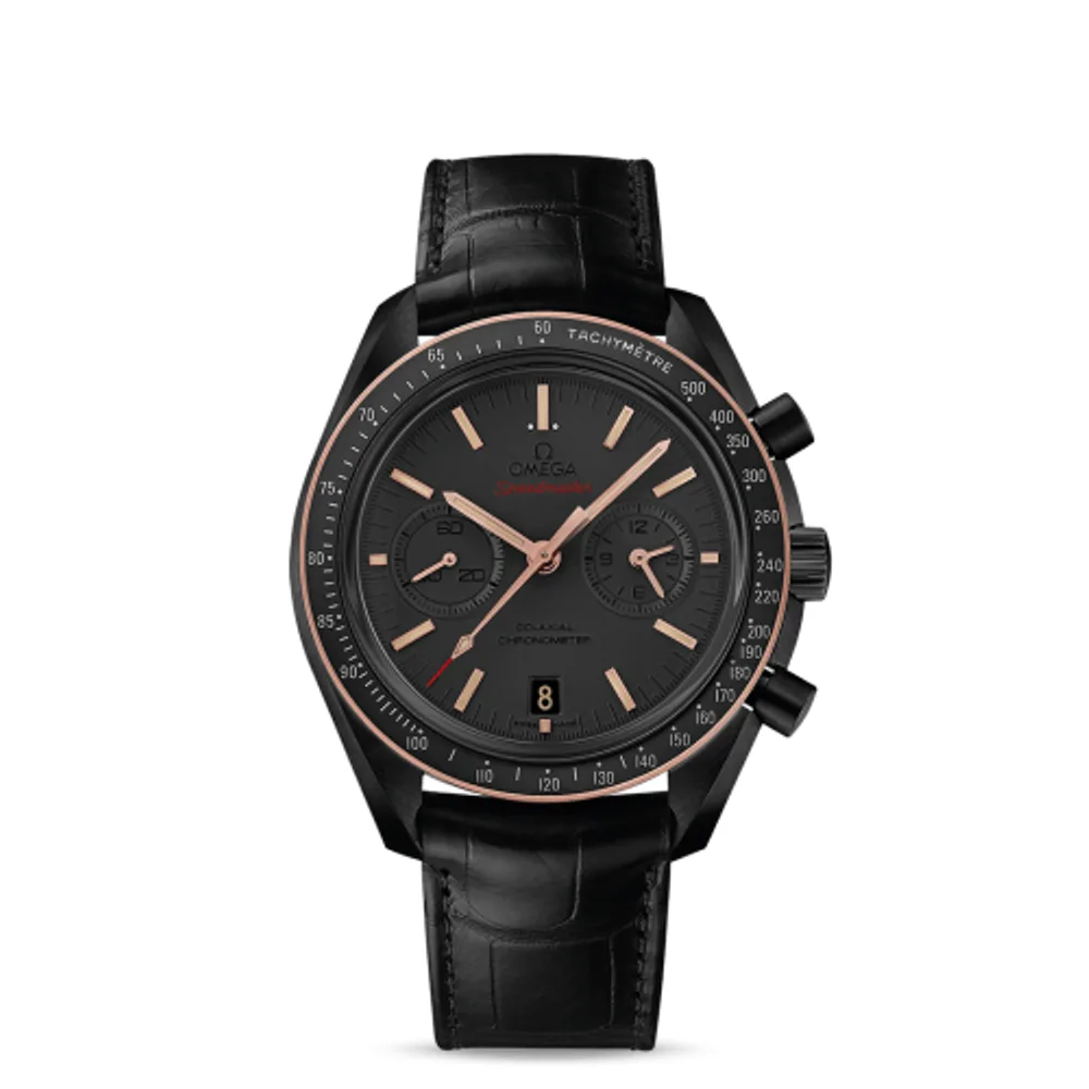 Omega Speedmaster Moonwatch Co-Axial Dark Side of the Moon Sedna Black