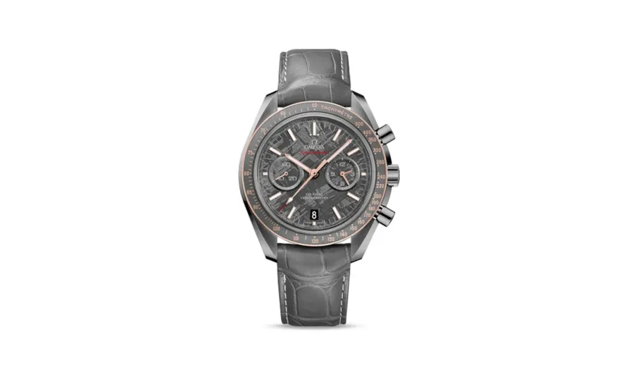 Omega Speedmaster Moonwatch Co-Axial Grey Side of the Moon Meteorite / Pin Buckle