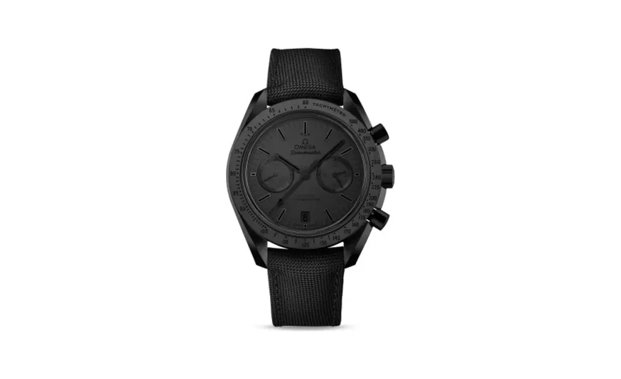 Omega Speedmaster Moonwatch Co-Axial Dark Side of the Moon Black Black