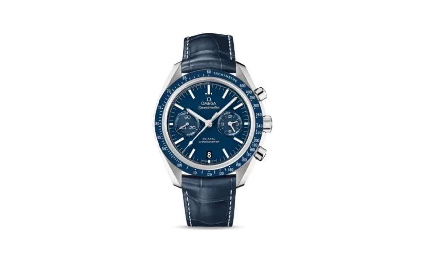 Omega Speedmaster Moonwatch Co-Axial Titanium / Blue