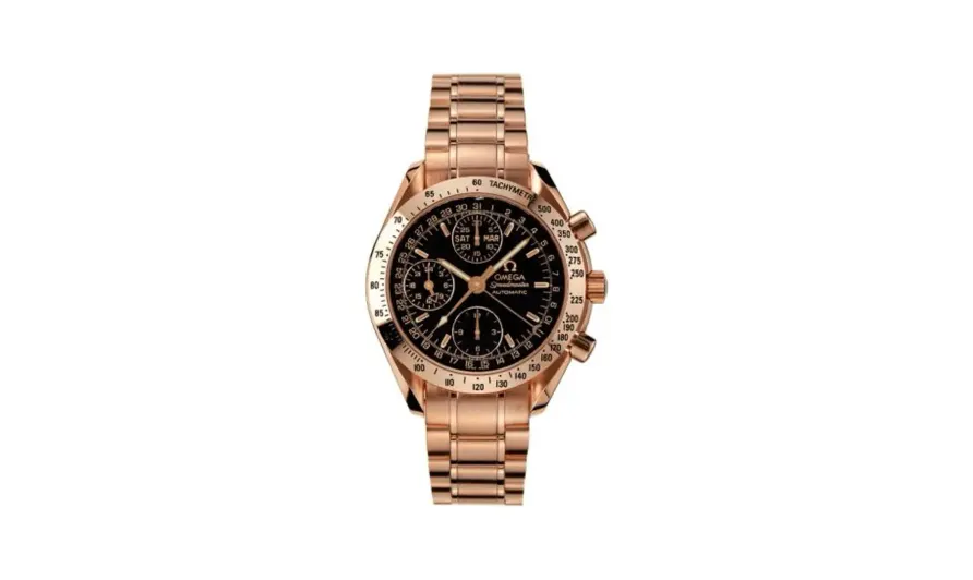 Omega Speedmaster Day-Date 39 Red Gold / Black / Bracelet