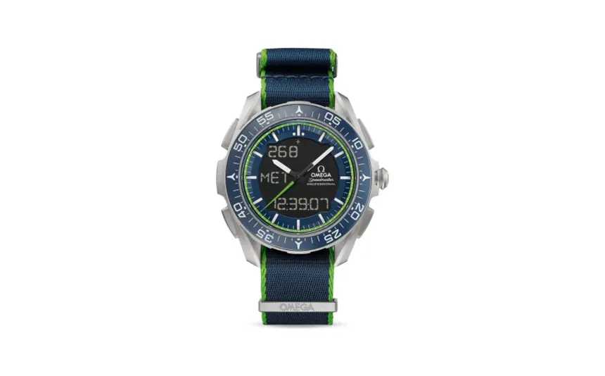 Omega Speedmaster X-33 Skywalker X-33 Titanium / Blue / Nato / Solar Impulse