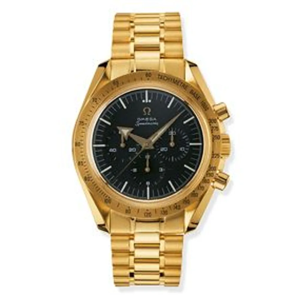 Omega Speedmaster Replica 57 Yellow Gold / Bracelet