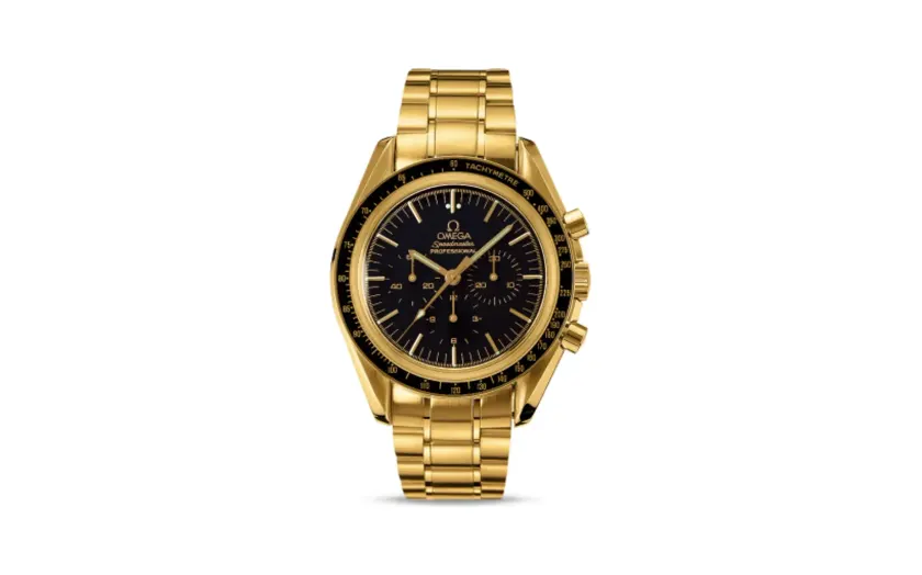 Omega Speedmaster Professional Moonwatch Yellow Gold / Bracelet