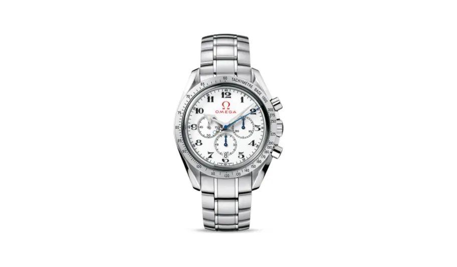 Omega Speedmaster Co-Axial Stainless Steel / White / Bracelet / Olympic Collection