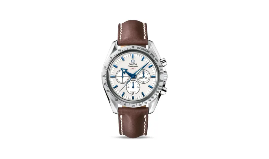 Omega Speedmaster Broad Arrow 1957 Stainless Steel / Silver