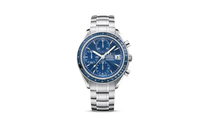 Omega Speedmaster Date 40 Stainless Steel / Blue / Bracelet