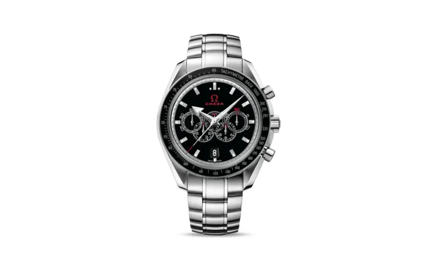 Omega Speedmaster Co-Axial Stainless Steel / Black / Bracelet / Olympic Collection