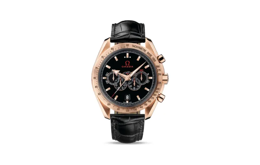 Omega Speedmaster Co-Axial Red Gold / Black / Olympic Collection