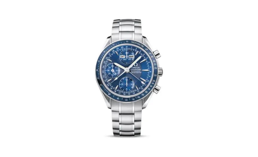 Omega Speedmaster Day-Date 40 Stainless Steel / Blue / Bracelet