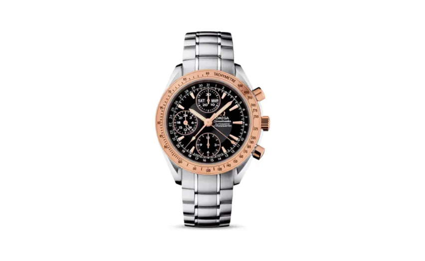 Omega Speedmaster Day-Date 40 Stainless Steel / Red Gold / Black / Bracelet