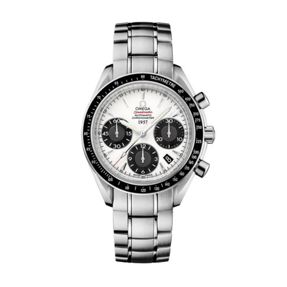 Omega Speedmaster Date 40 Stainless Steel / Panda / Bracelet / 1957 Japan