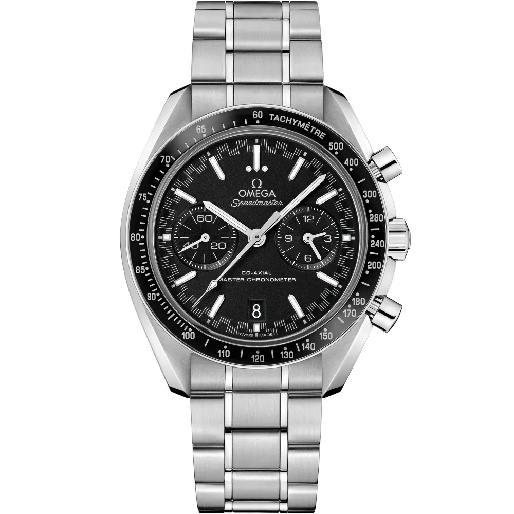 Omega Speedmaster Racing 44.25 mm, steel on steel, Black dial