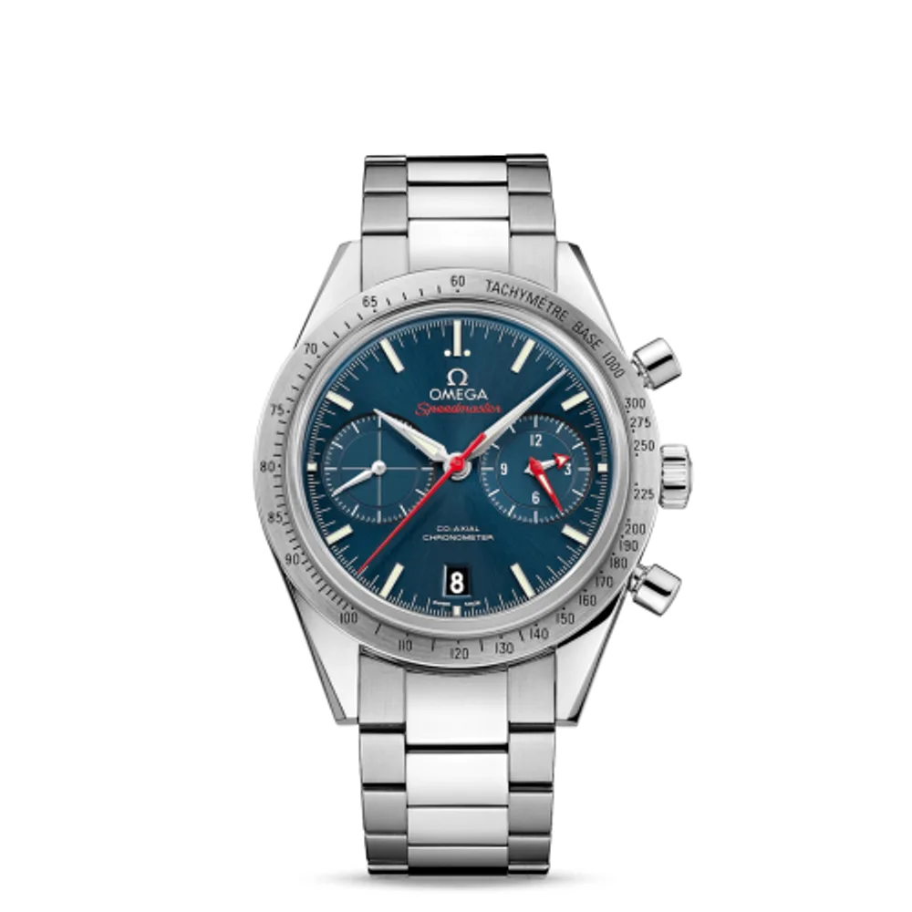 Omega Speedmaster 57 Co-Axial Stainless Steel / Blue / Bracelet