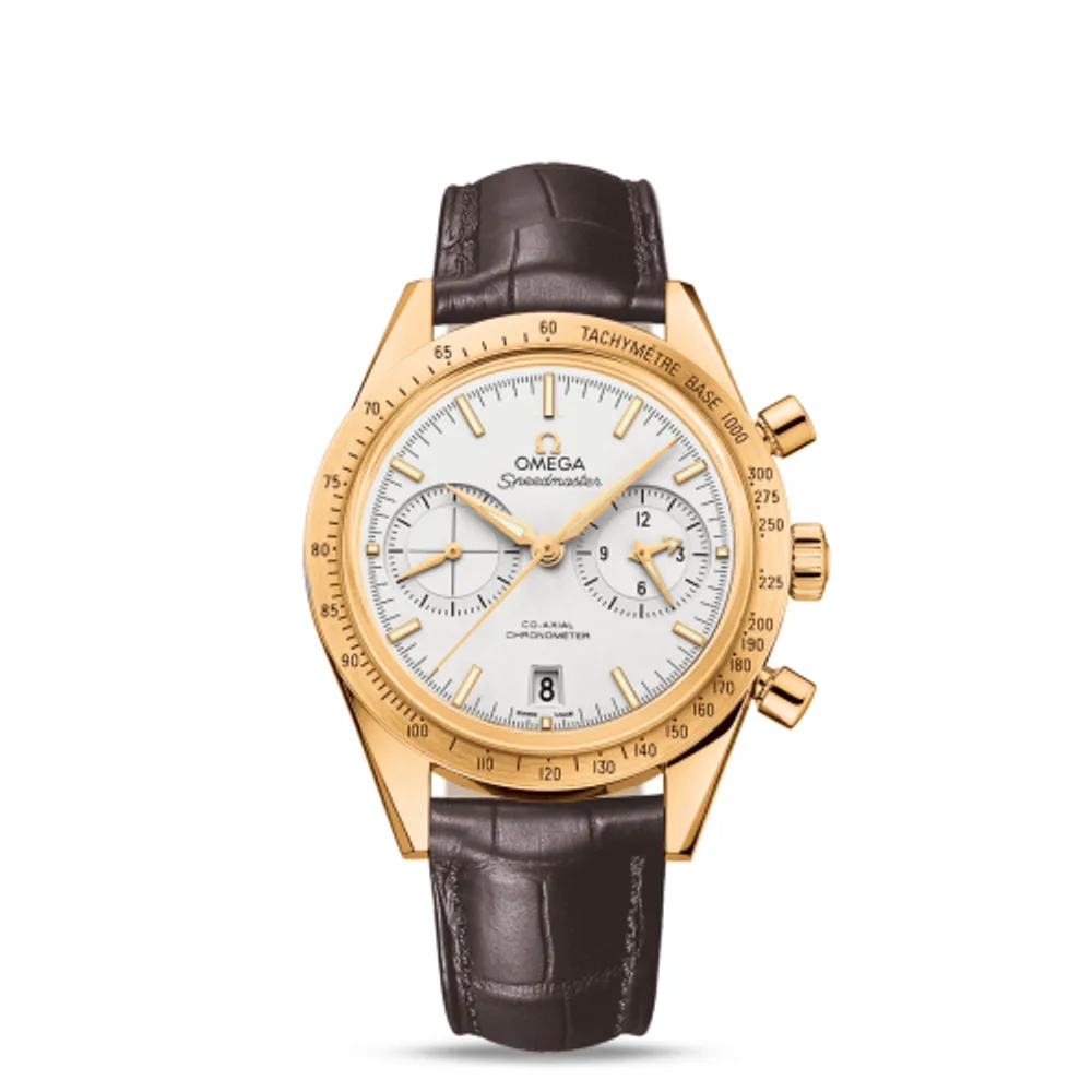 Omega Speedmaster 57 Co-Axial Yellow Gold / Silver