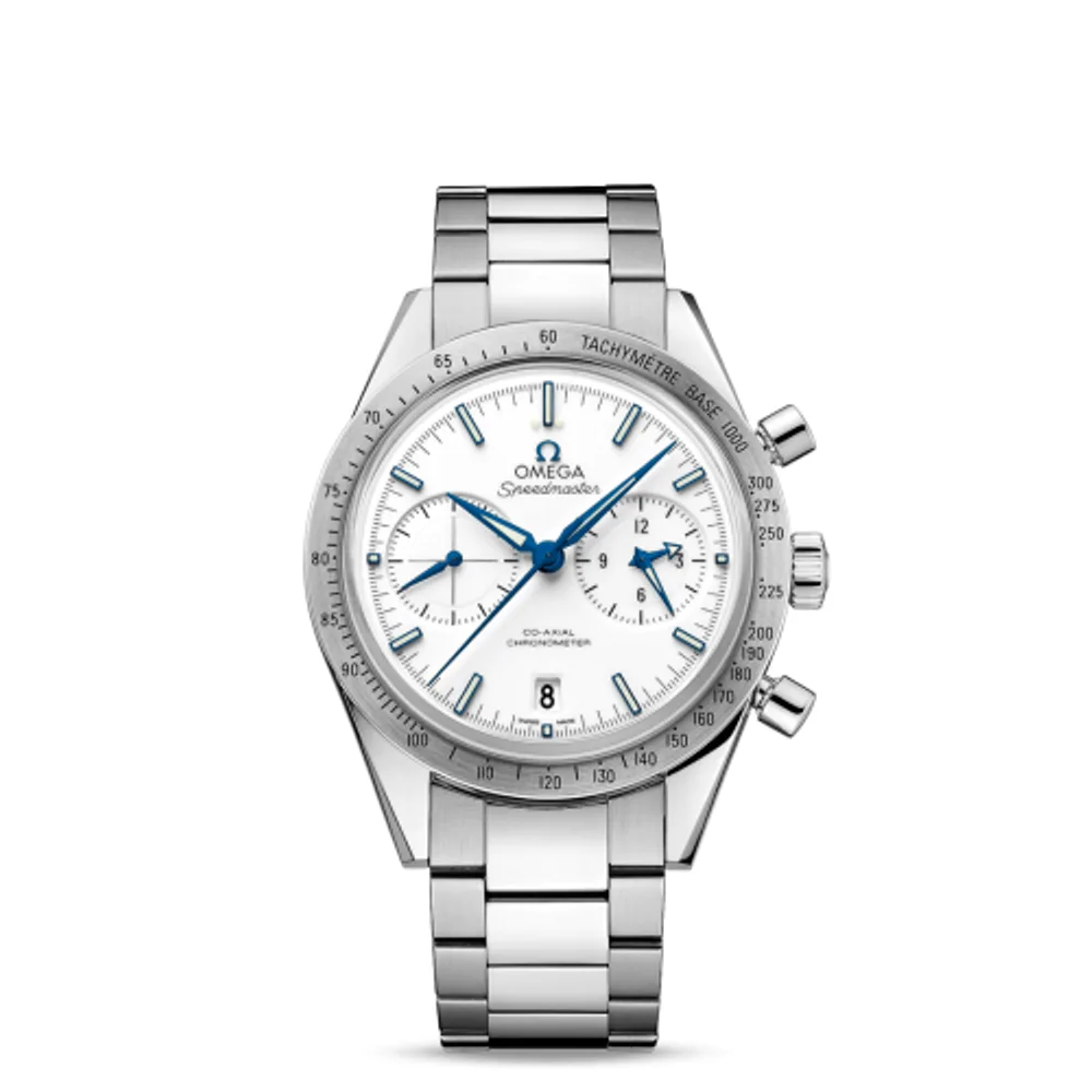 Omega Speedmaster 57 Co-Axial Titanium / White / Bracelet