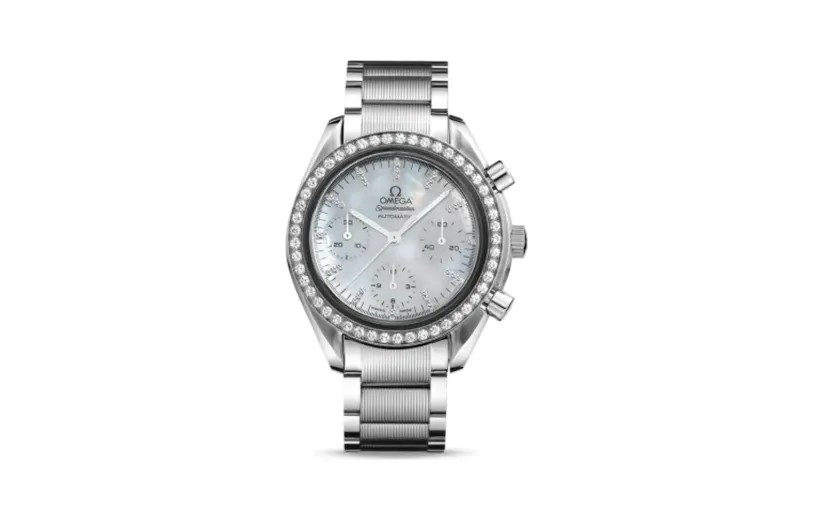 Omega Speedmaster Reduced Ladies Stainless Steel / Diamond / MOP / Bracelet