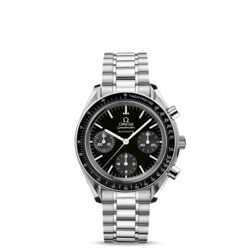 Omega Speedmaster Reduced Stainless Steel / Black / Bracelet