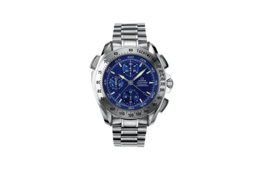 Omega Speedmaster Split-Seconds Stainless Steel / Blue / Bracelet