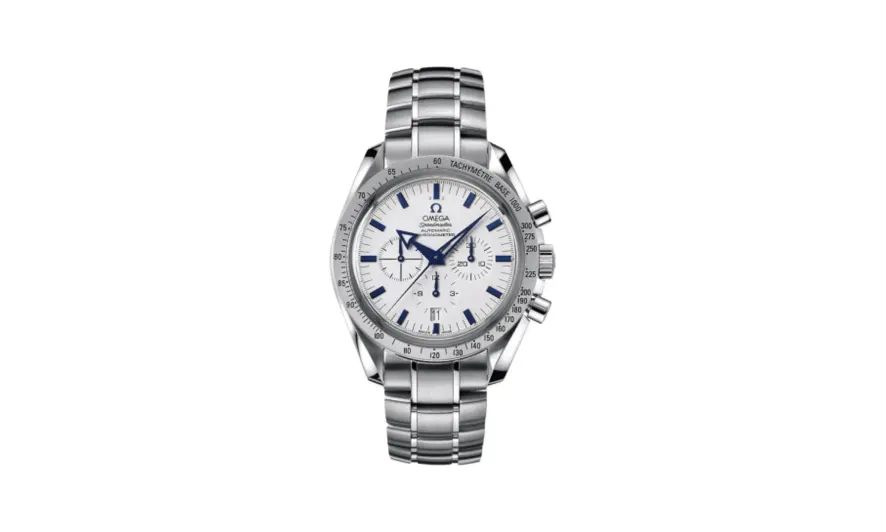 Omega Speedmaster Broad Arrow Stainless Steel / White / Bracelet