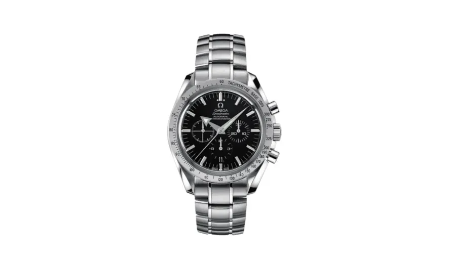 Omega Speedmaster Broad Arrow Stainless Steel / Black / Bracelet