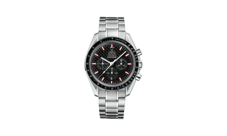 Omega Speedmaster Racing Chronometer Stainless Steel / Carbon Black / Bracelet