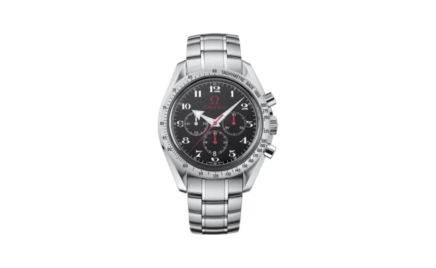 Omega Speedmaster Broad Arrow Stainless Steel / Black / Bracelet / Olympic