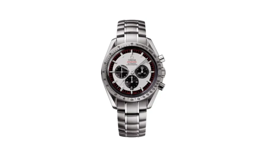 Omega Speedmaster Michael Schumacher Stainless Steel / Panda / Bracelet / The Legend Silver