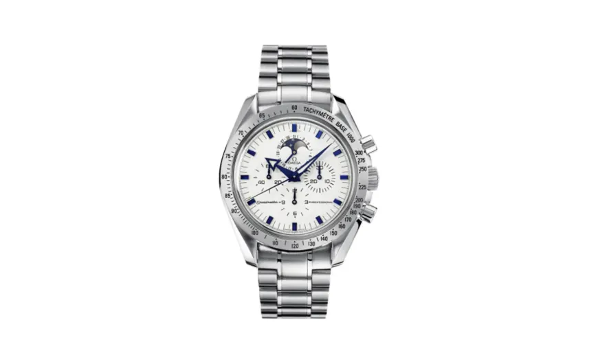 Omega Speedmaster Professional Broad Arrow Moonphase Stainless Steel / Ivory / Bracelet
