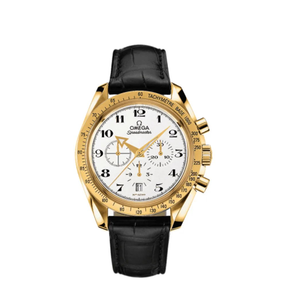 Omega Speedmaster Broad Arrow Yellow Gold / Enamel