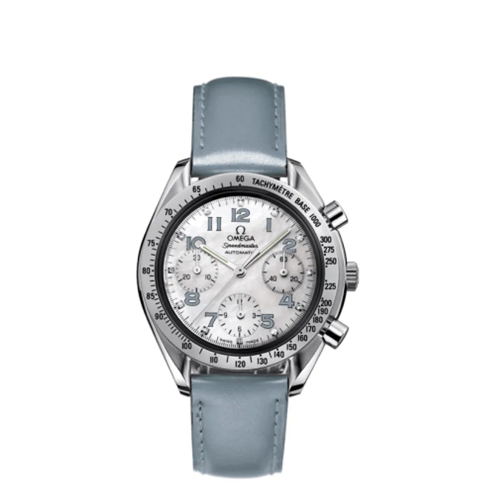 Omega Speedmaster Reduced Ladies Stainless Steel / MOP / Grey