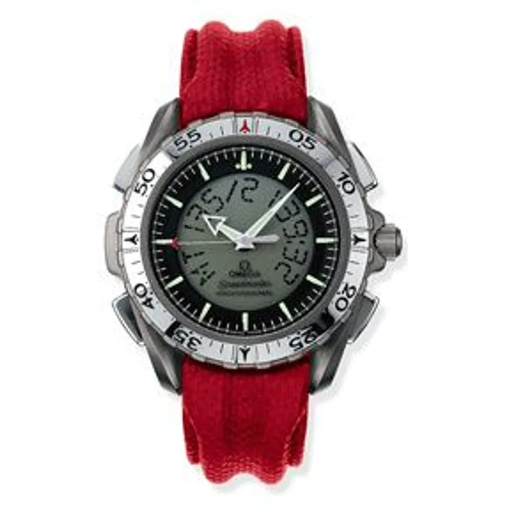 Omega Speedmaster X-33 Titanium / Red Kevlar - Folding Clasp
