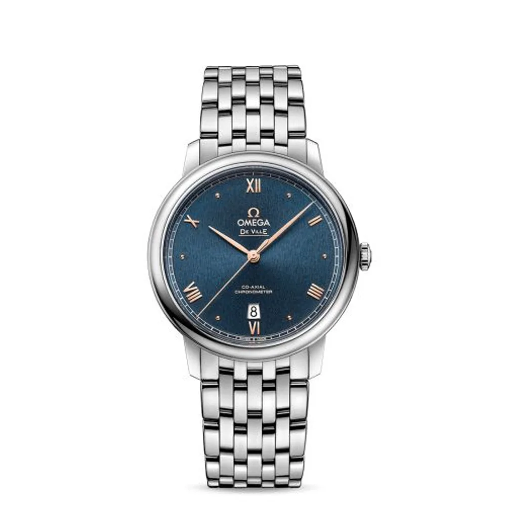 Omega De Ville Prestige Co-Axial 39.5 Stainless Steel / Blue Sunburst / Bracelet