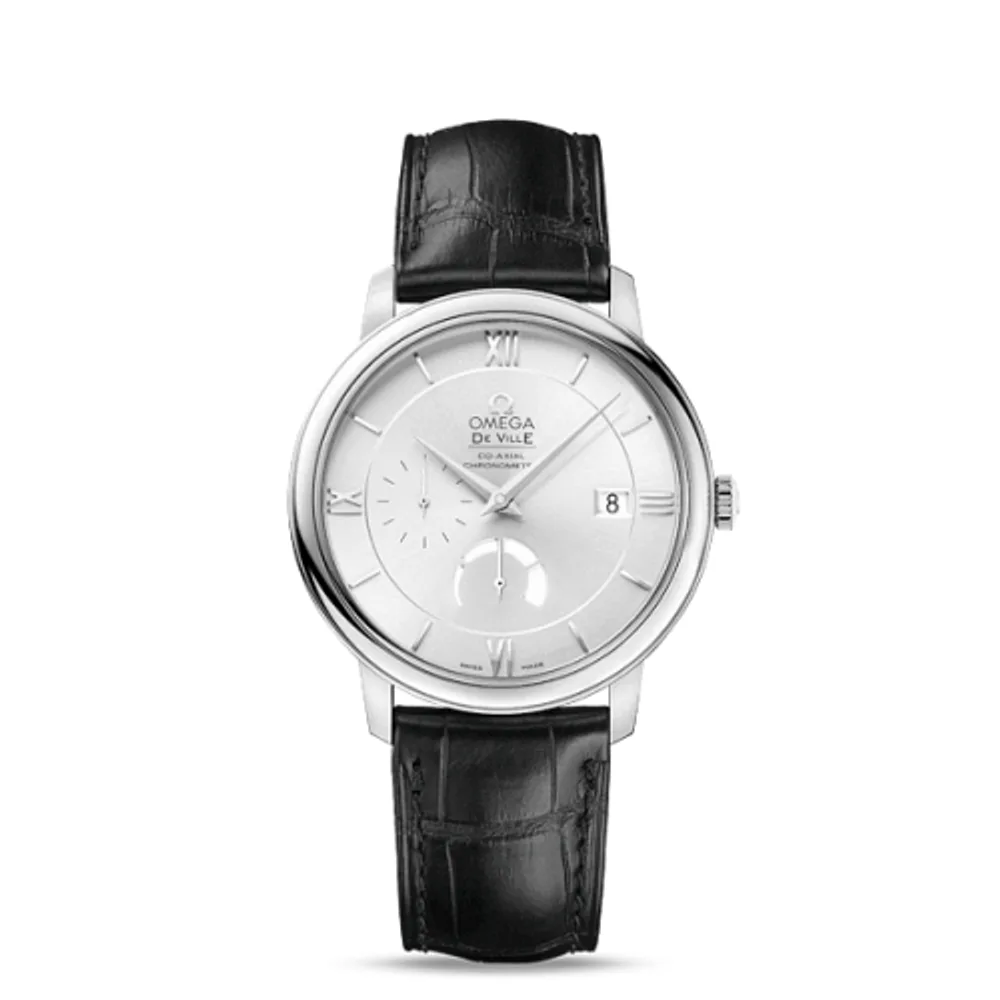 Omega De Ville Prestige Co-Axial 39.5 Power Reserve Stainless Steel / Silver