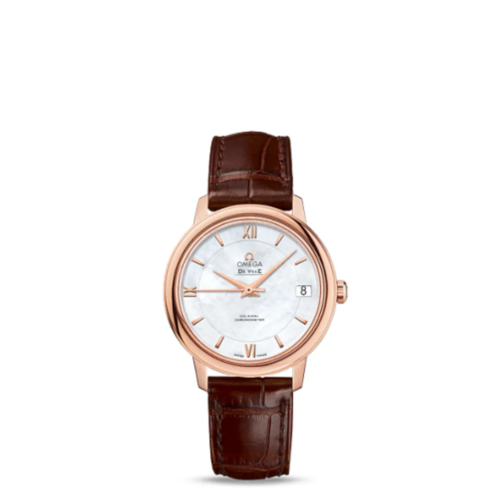 Omega De Ville Prestige Co-Axial 32.7 Red Gold / MOP