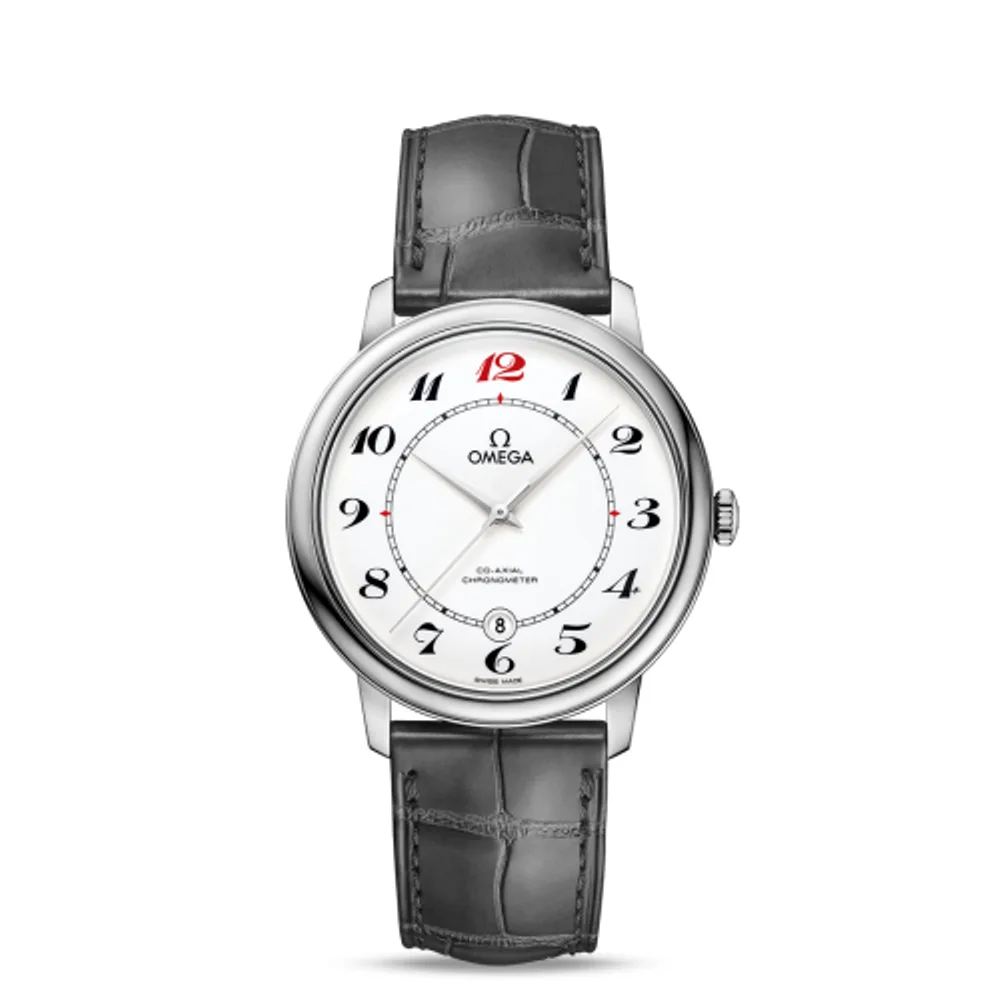 Omega De Ville Prestige Co-Axial 39.5 White Gold / Enamel / 50th Anniversary