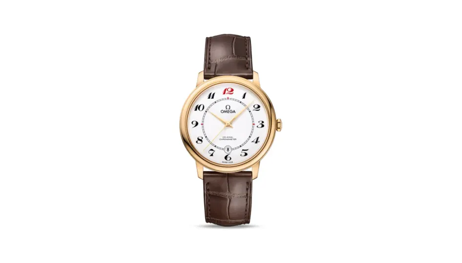 Omega De Ville Prestige Co-Axial 39.5 Yellow Gold / Enamel / 50th Anniversary
