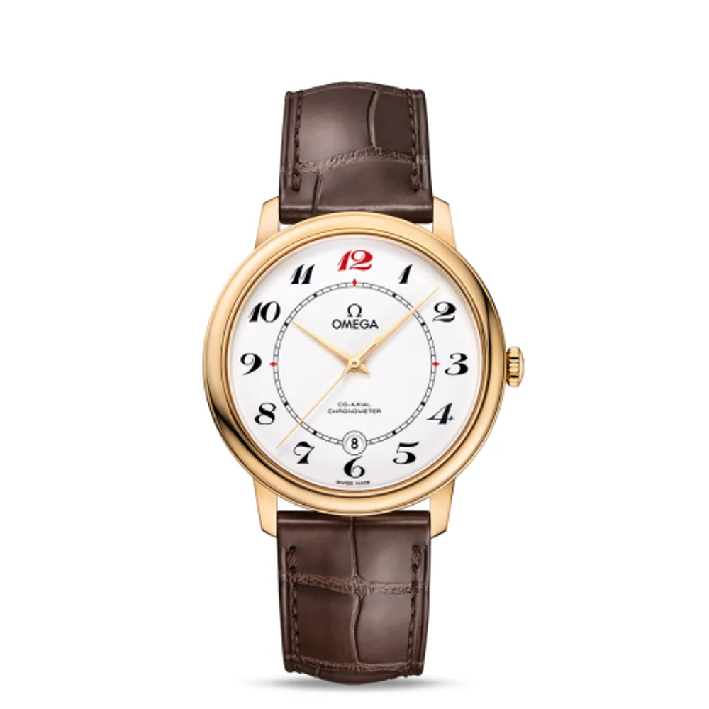 Omega De Ville Prestige Co-Axial 39.5 Yellow Gold / Enamel / 50th Anniversary