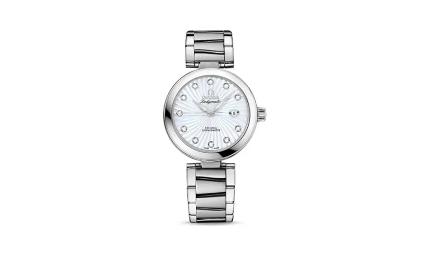 Omega LadyMatic Co-Axial 34 Stainless Steel / MOP / Bracelet