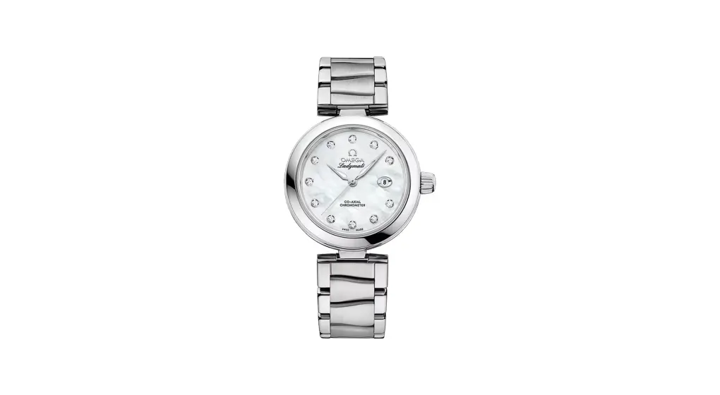Omega De Ville Ladymatic 34 mm, steel on steel