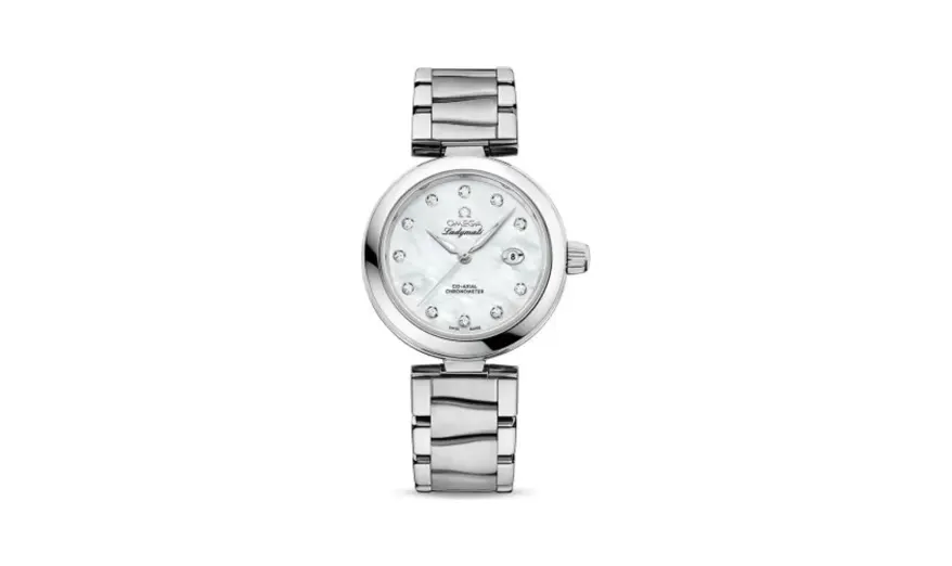 Omega LadyMatic Co-Axial 34 Stainless Steel / MOP / Bracelet
