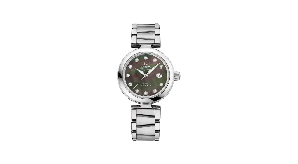 Omega De Ville Ladymatic 34 mm, steel on steel