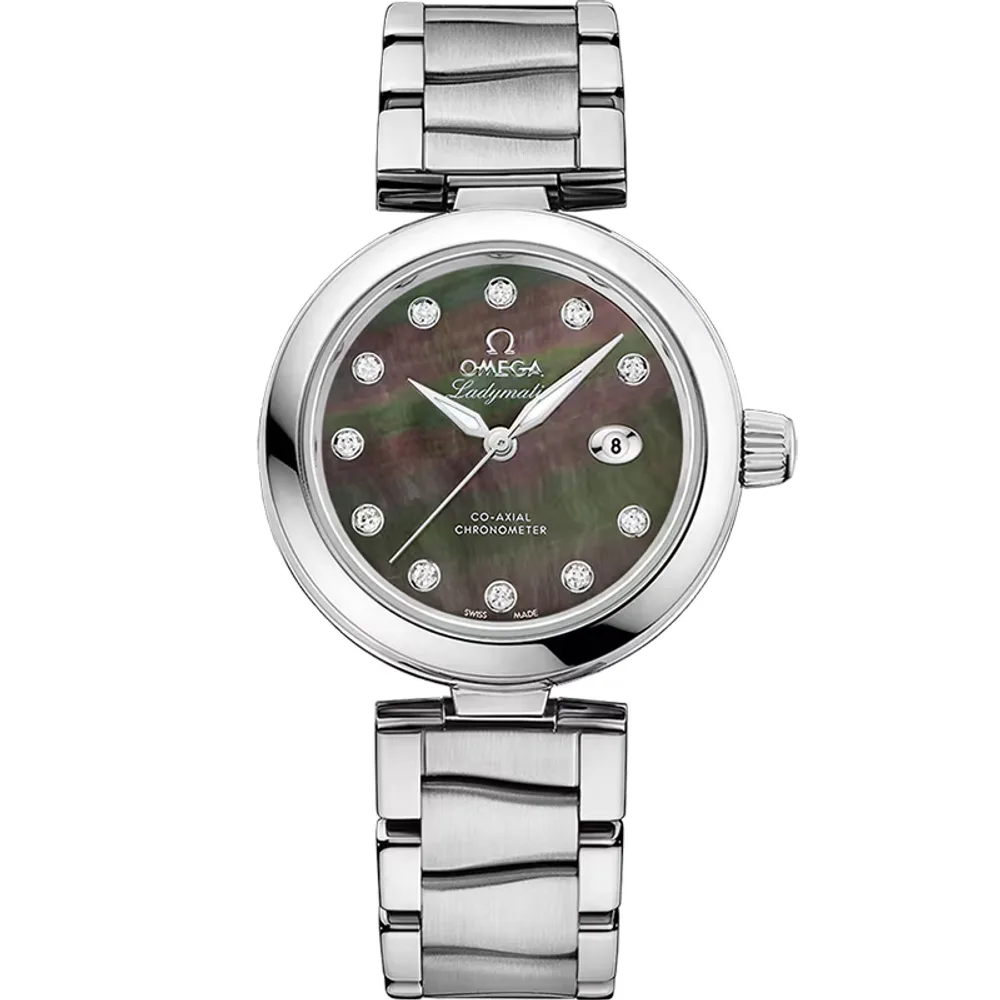 Omega De Ville Ladymatic 34 mm, steel on steel