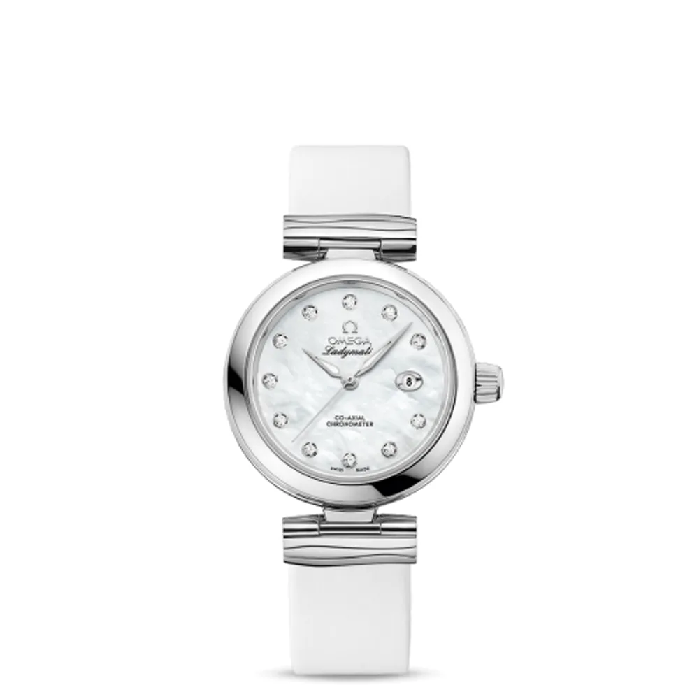 Omega LadyMatic Co-Axial 34 Stainless Steel / MOP