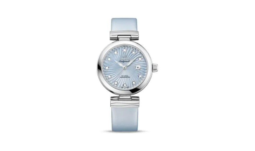 Omega LadyMatic Co-Axial 34 Stainless Steel / Blue MOP
