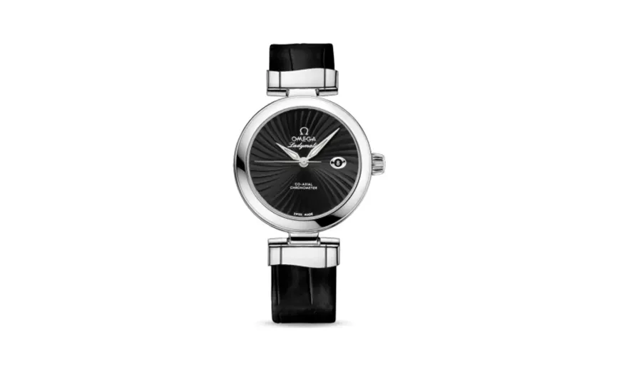 Omega LadyMatic Co-Axial 34 Stainless Steel / Black