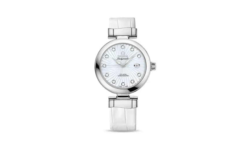 Omega LadyMatic Co-Axial 34 Stainless Steel / MOP