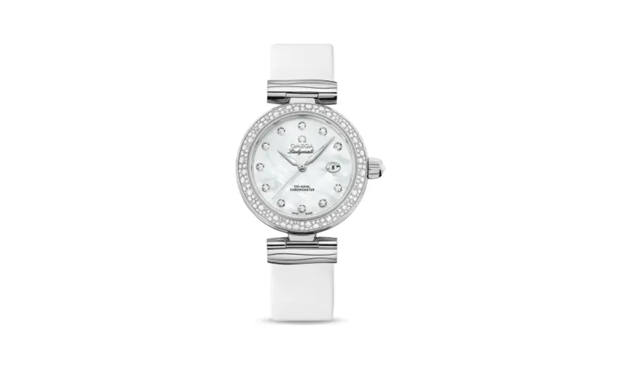 Omega LadyMatic Co-Axial 34 Stainless Steel / Diamond / MOP
